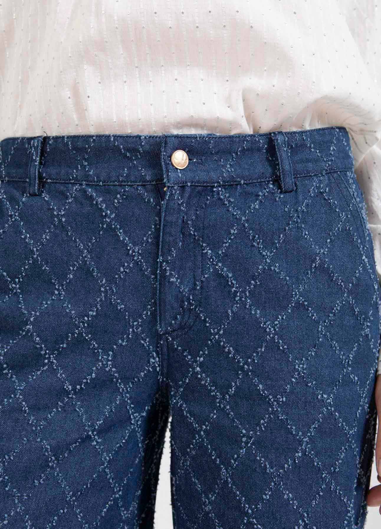 Jeans mit Struktur