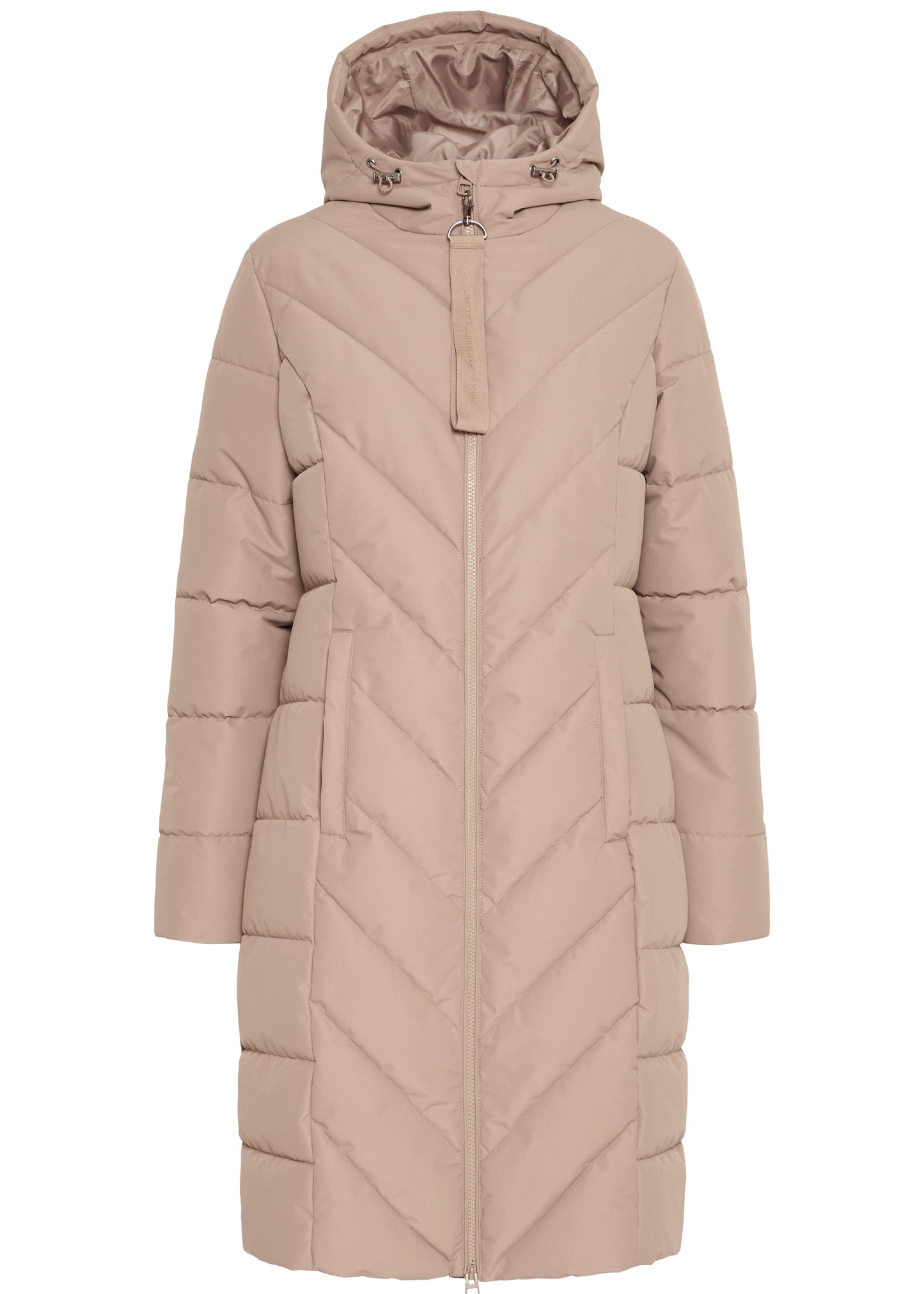 Fransa - Mantel beige gesteppt