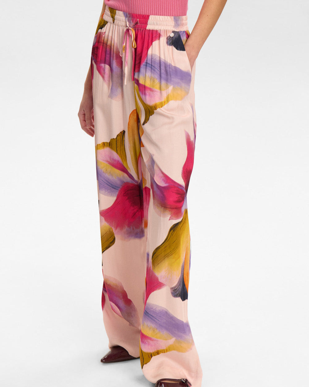 Nümph - Hose weit mit Print