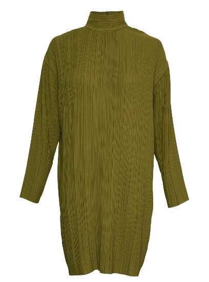 Olivfarbenes Kleid vom dänischen Hersteller MSCH