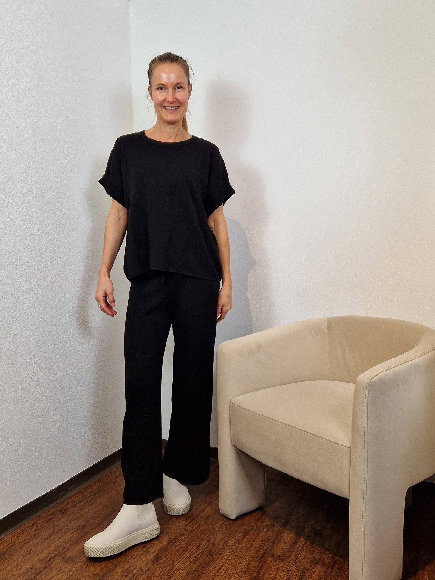 Lykke - Set aus Shirt und Hose schwarz