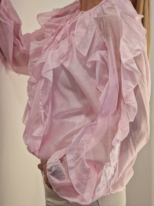 Bluse Rüschen