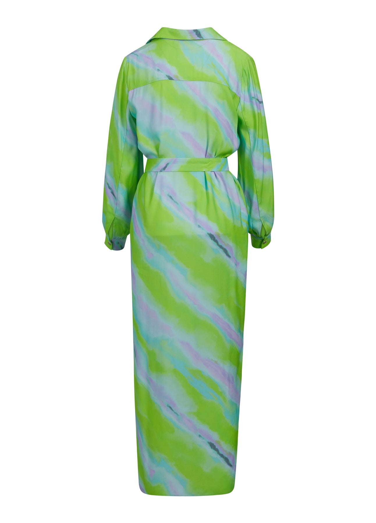 Kleid Print Lang