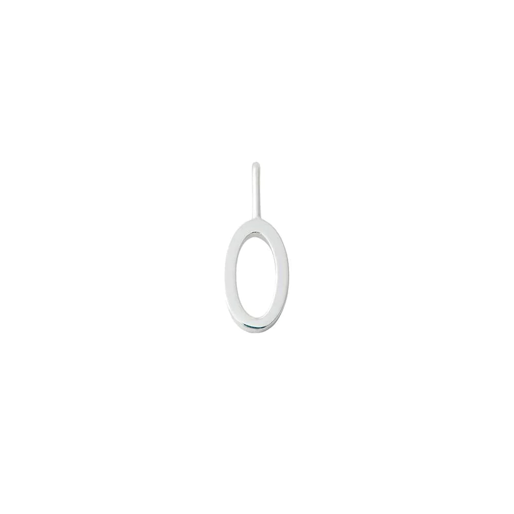 Charm Lucky Number Silver