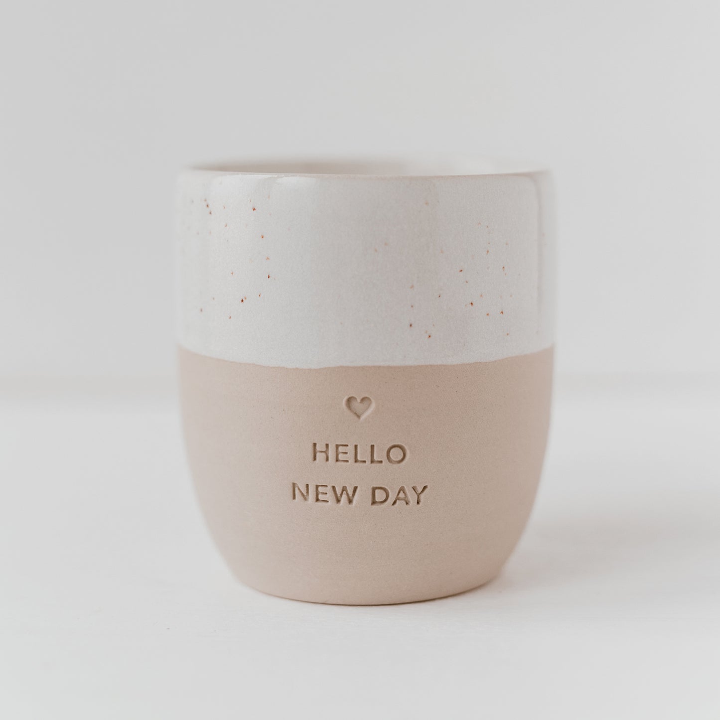 Becher "Hello New Day"
