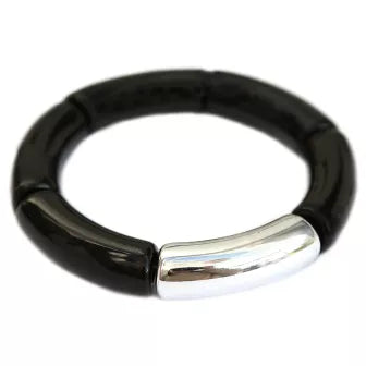 Armband "Black Silver"
