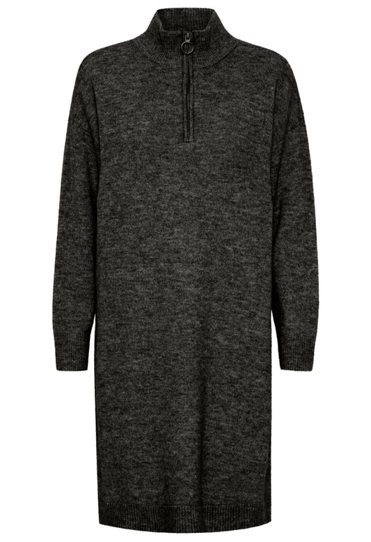 Fransa - Strickkleid grau