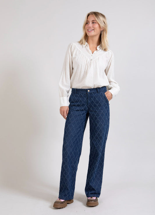 Jeans mit Struktur