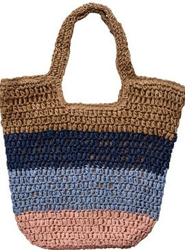 Nümph - Strohtasche bunt