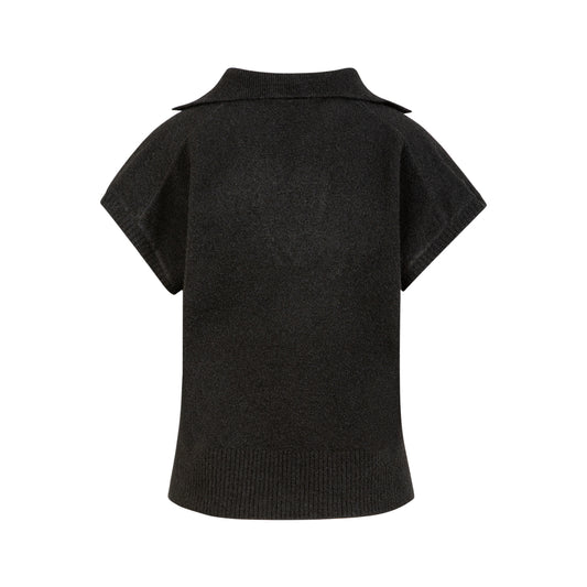 Strick-Poloshirt Emerie