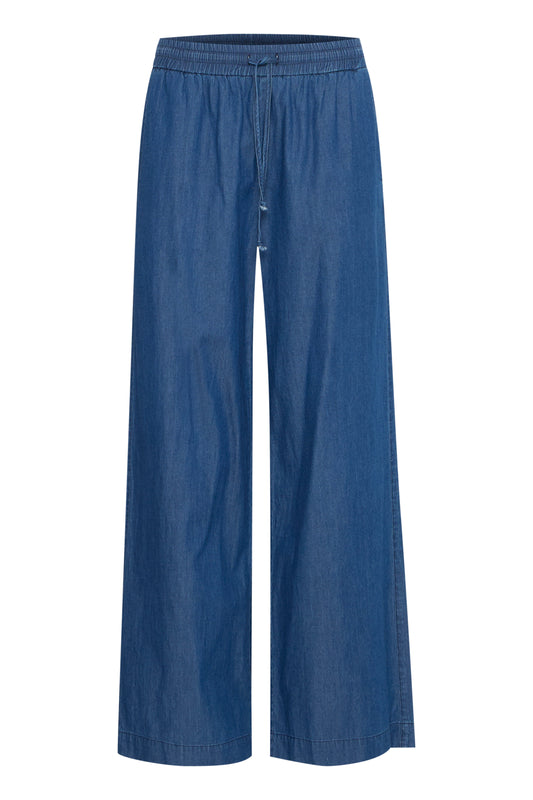 Fransa - Hose weit jeansblau