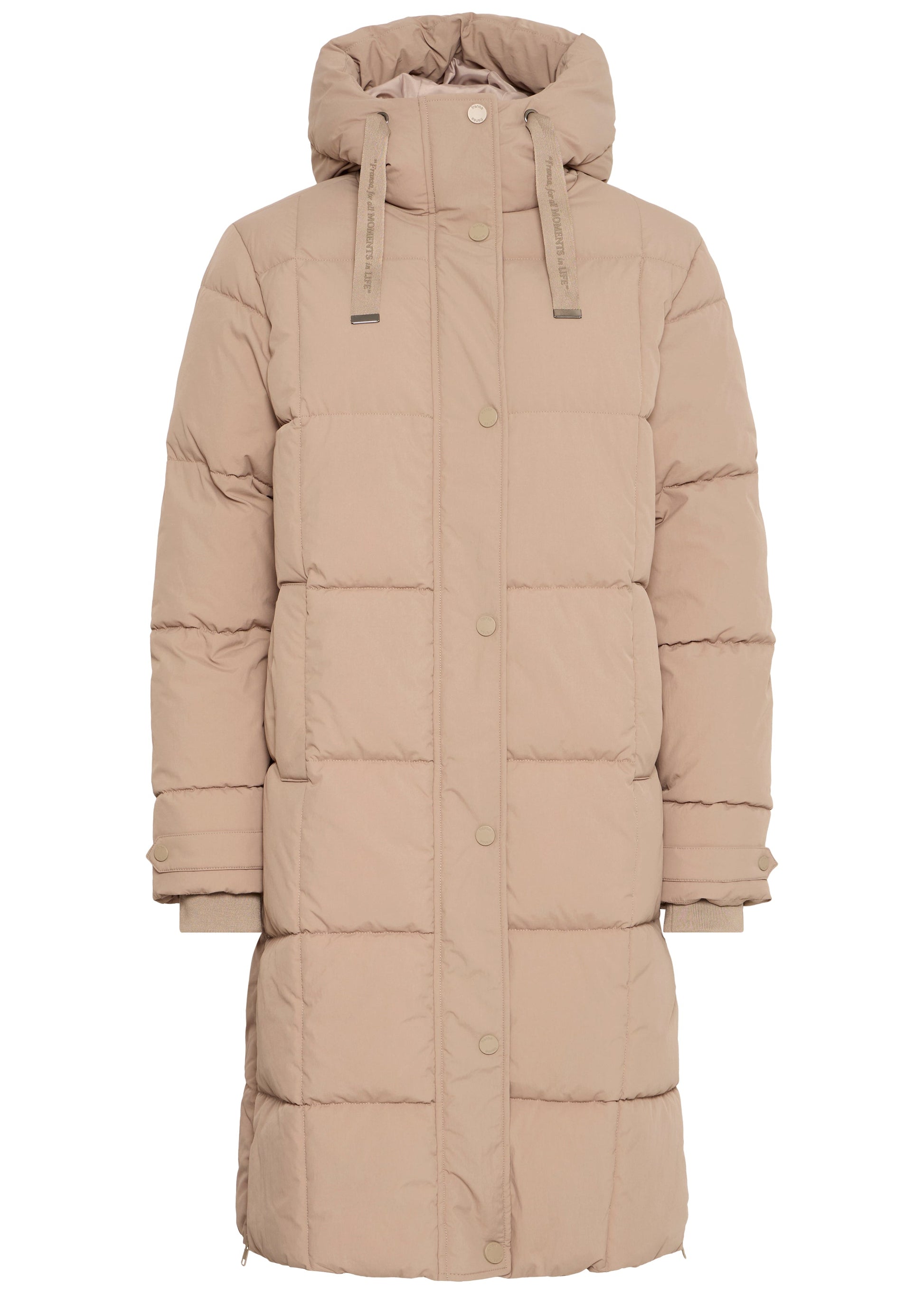 Fransa - Mantel gesteppt beige