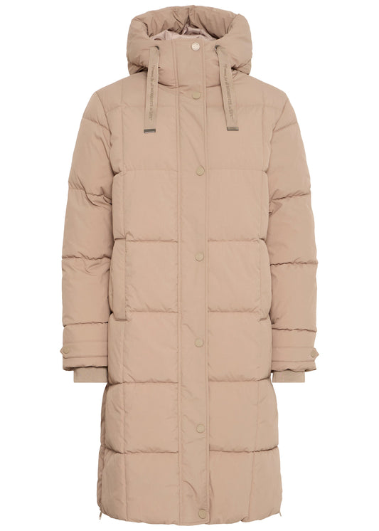 Fransa - Mantel gesteppt beige
