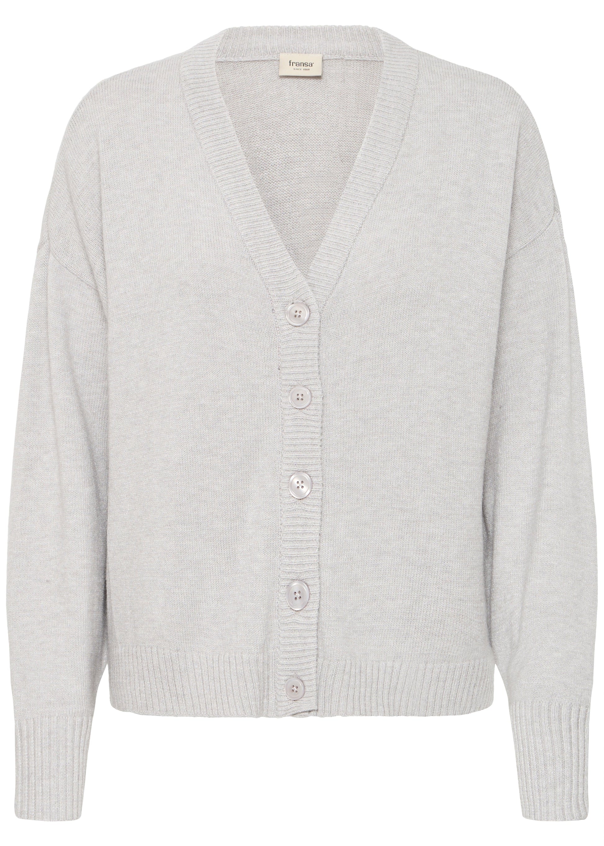 Fransa - Cardigan hellgrau