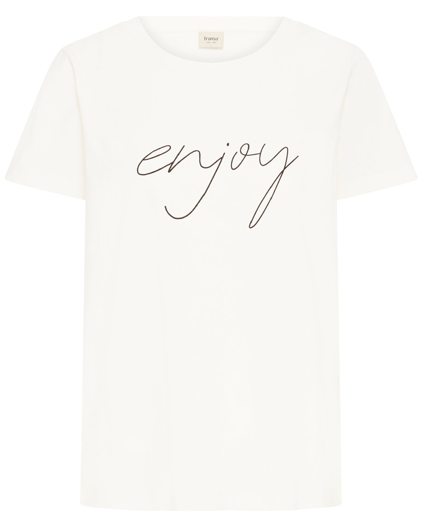 Fransa - Shirt weiß mit Schrift