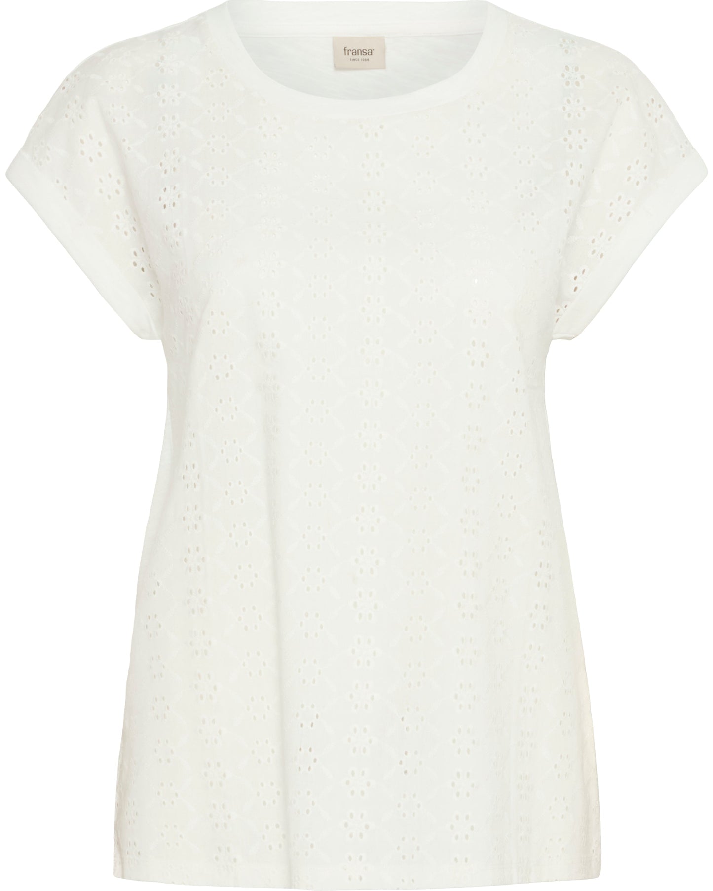 Fransa - Shirt weiß
