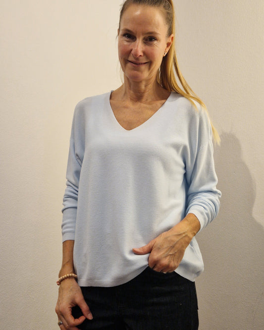 Lkke - Pullover hellblau
