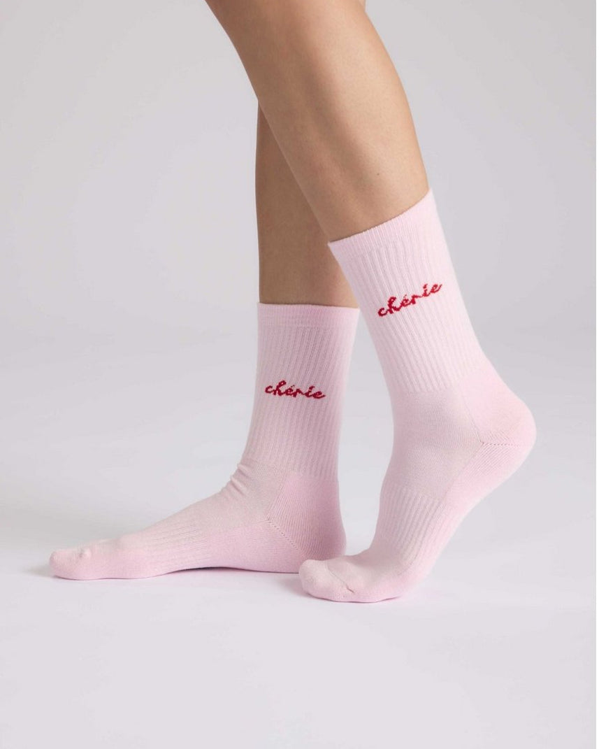 NoBadDaysClub - Socken rosa Cherie