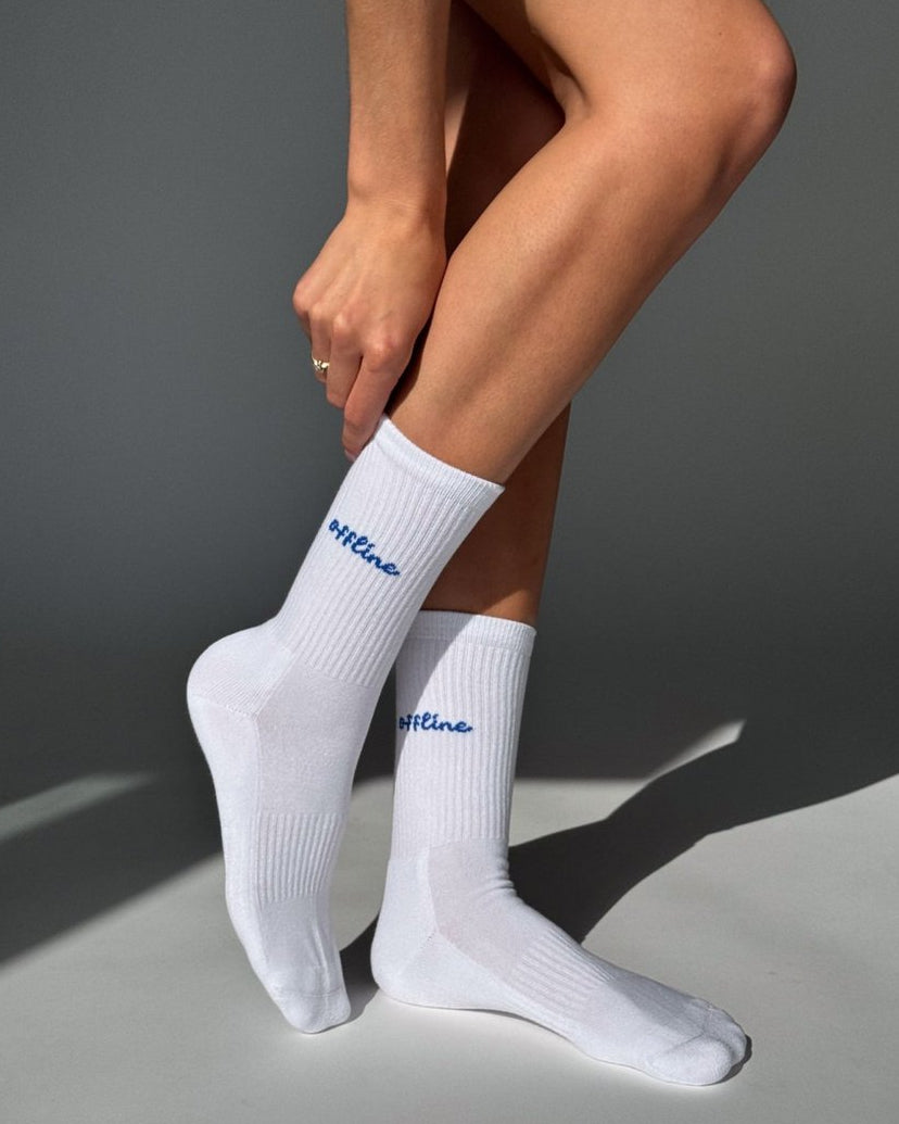NoBadDaysClub - Socken weiß offline