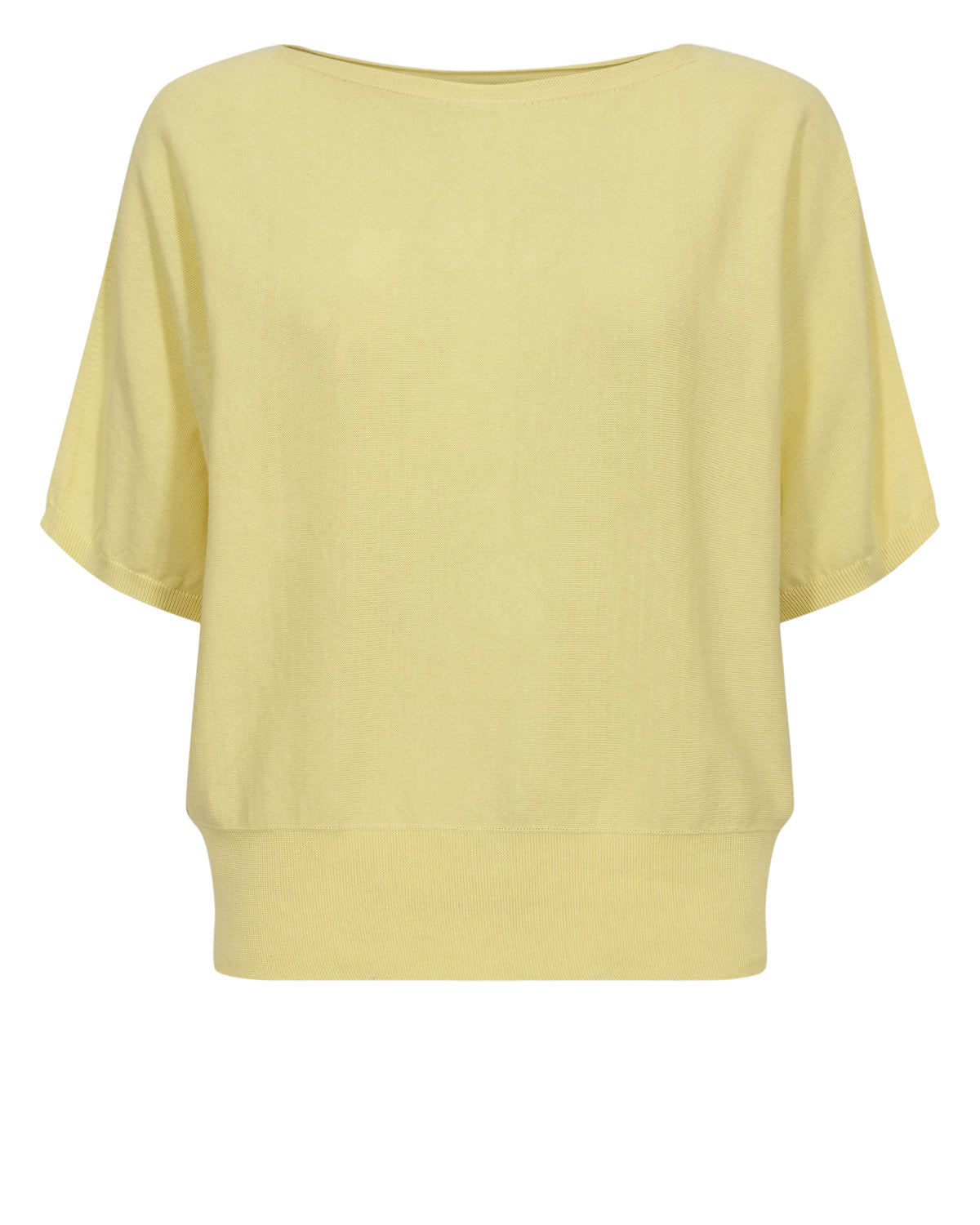 Nümph - Pullover kurzarm gelb