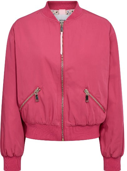 Dänische Mode und Lifestyle - Bomberjacke in pink 