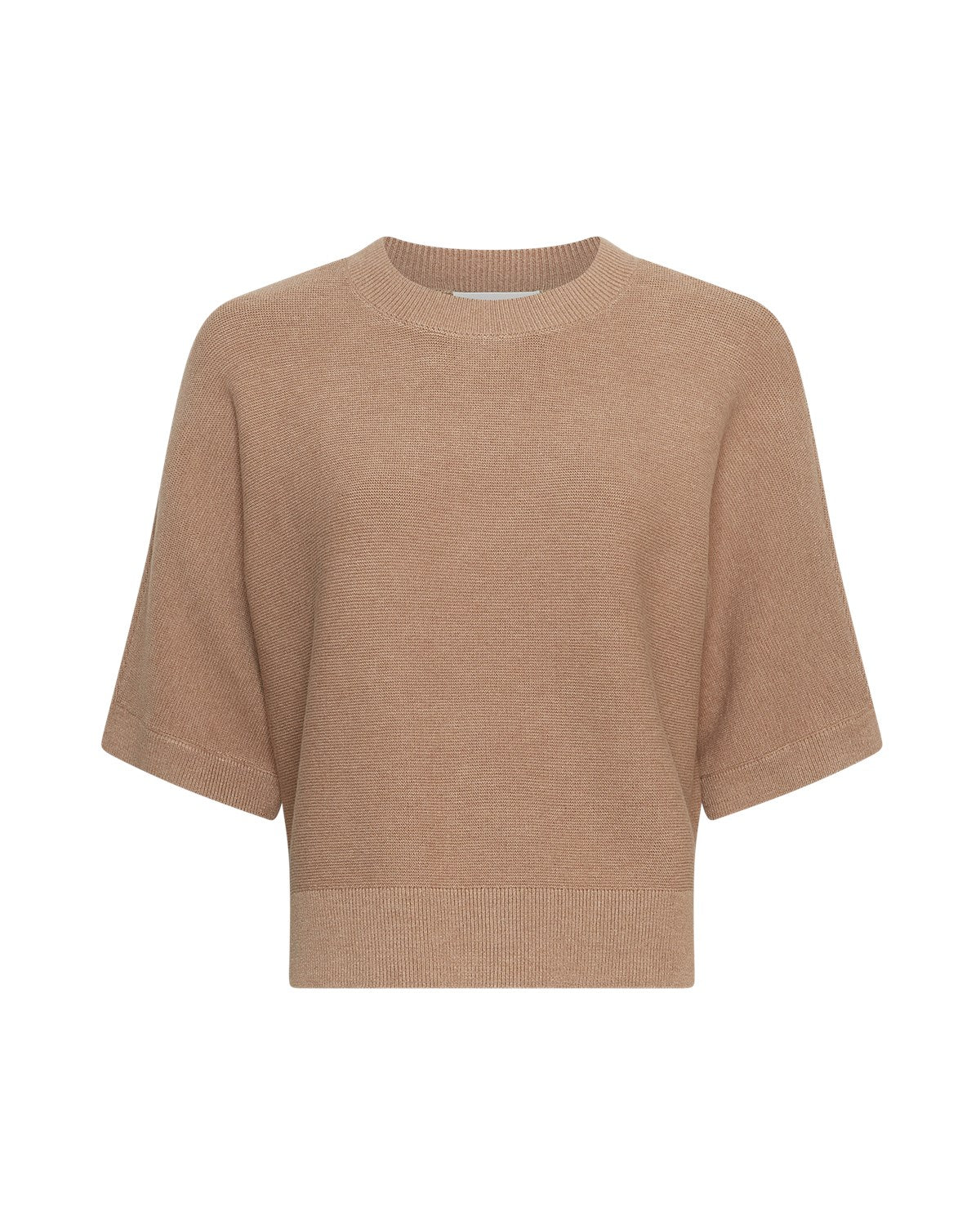 MSCH - Pullover kurzarm beige