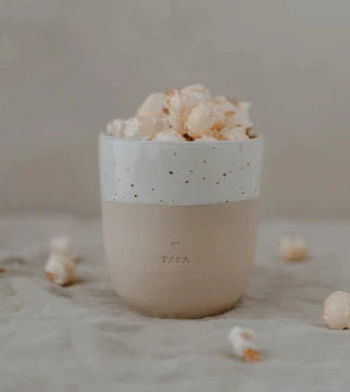 Eulenschnitt - Becher Papa