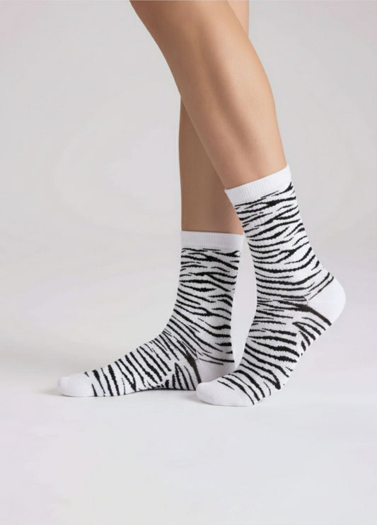 Socken Zebra