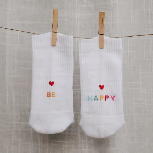 Eulenschnitt - Socken be happy