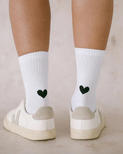 Eulenschnitt - Socken mit Herz