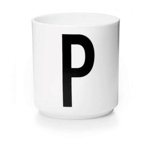 Porzellantasse A-Z
