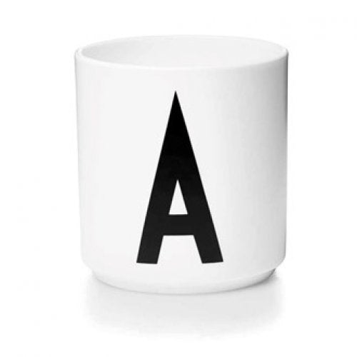 Porzellantasse A-Z