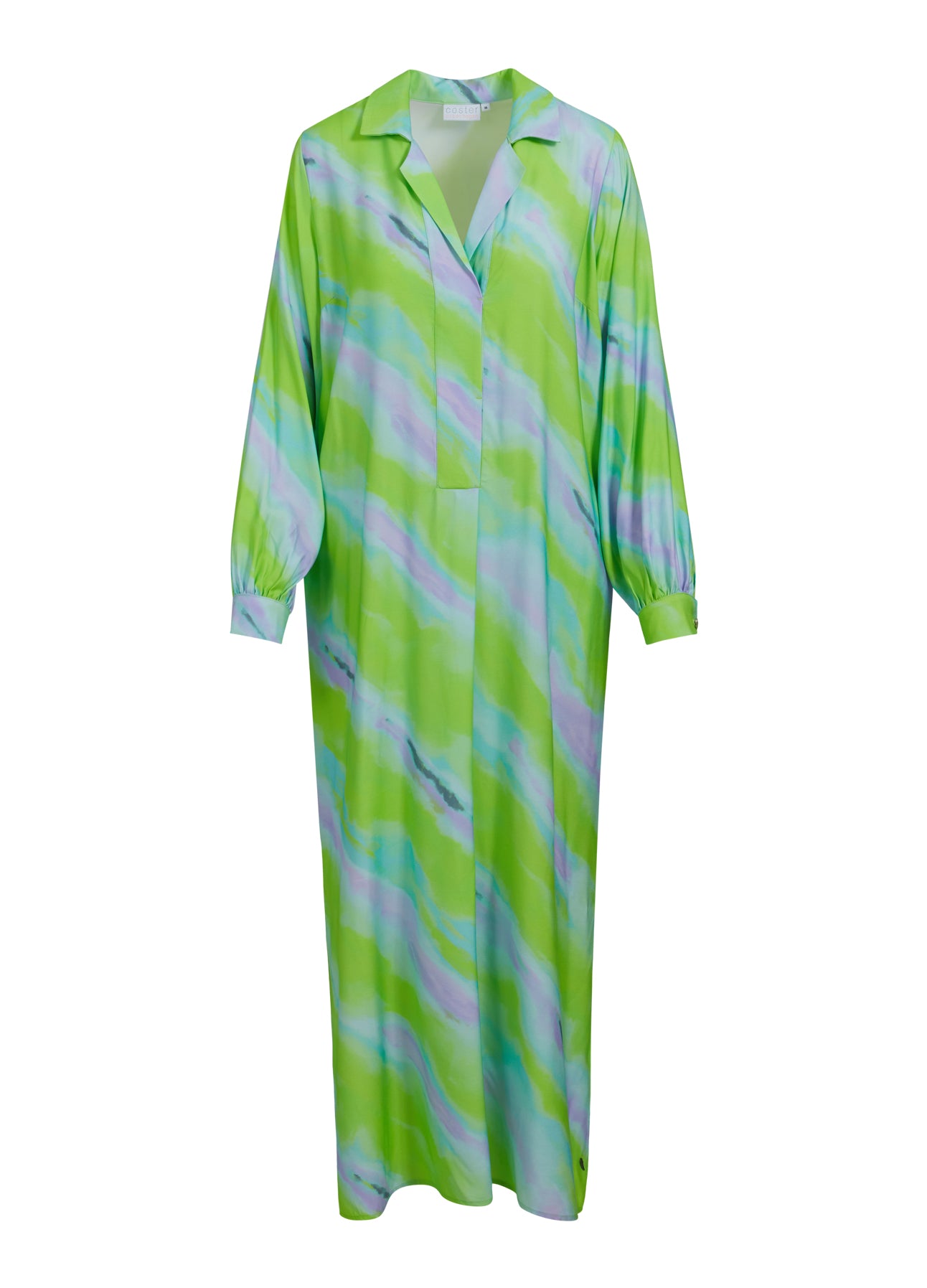 Kleid Print Lang