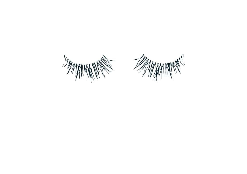 Postkarte - Wimpern