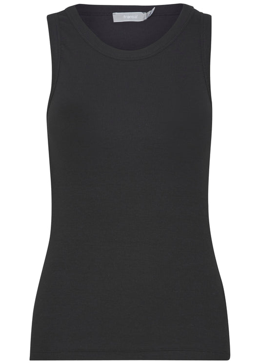 Fransa - Top schwarz